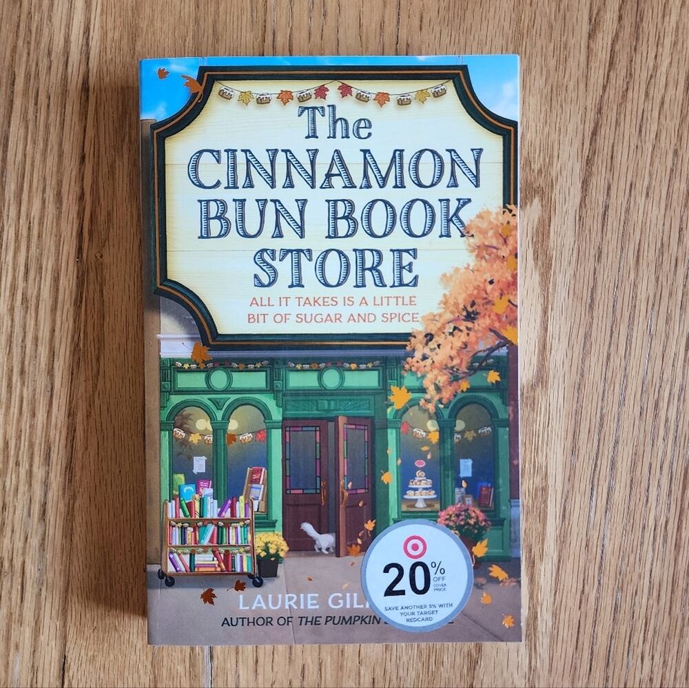 The Cinnamon Bun Book Store by Laurie Gilmore Romance Fiction Novel Paperback